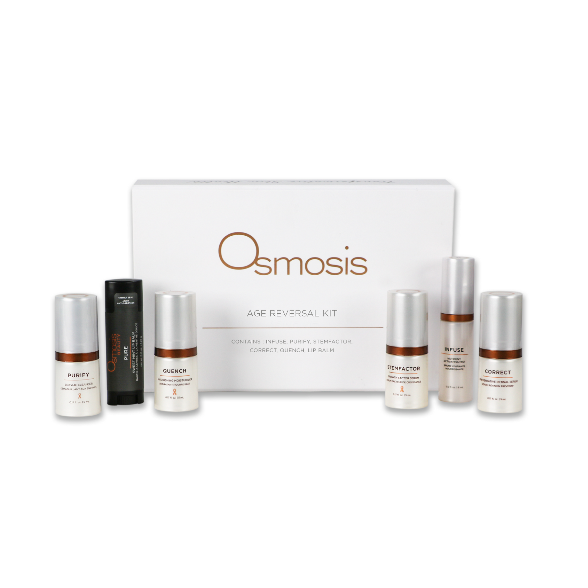 Skincare Travel Kit | Osmosis Skincare Kit | Trubeauty Esthetics